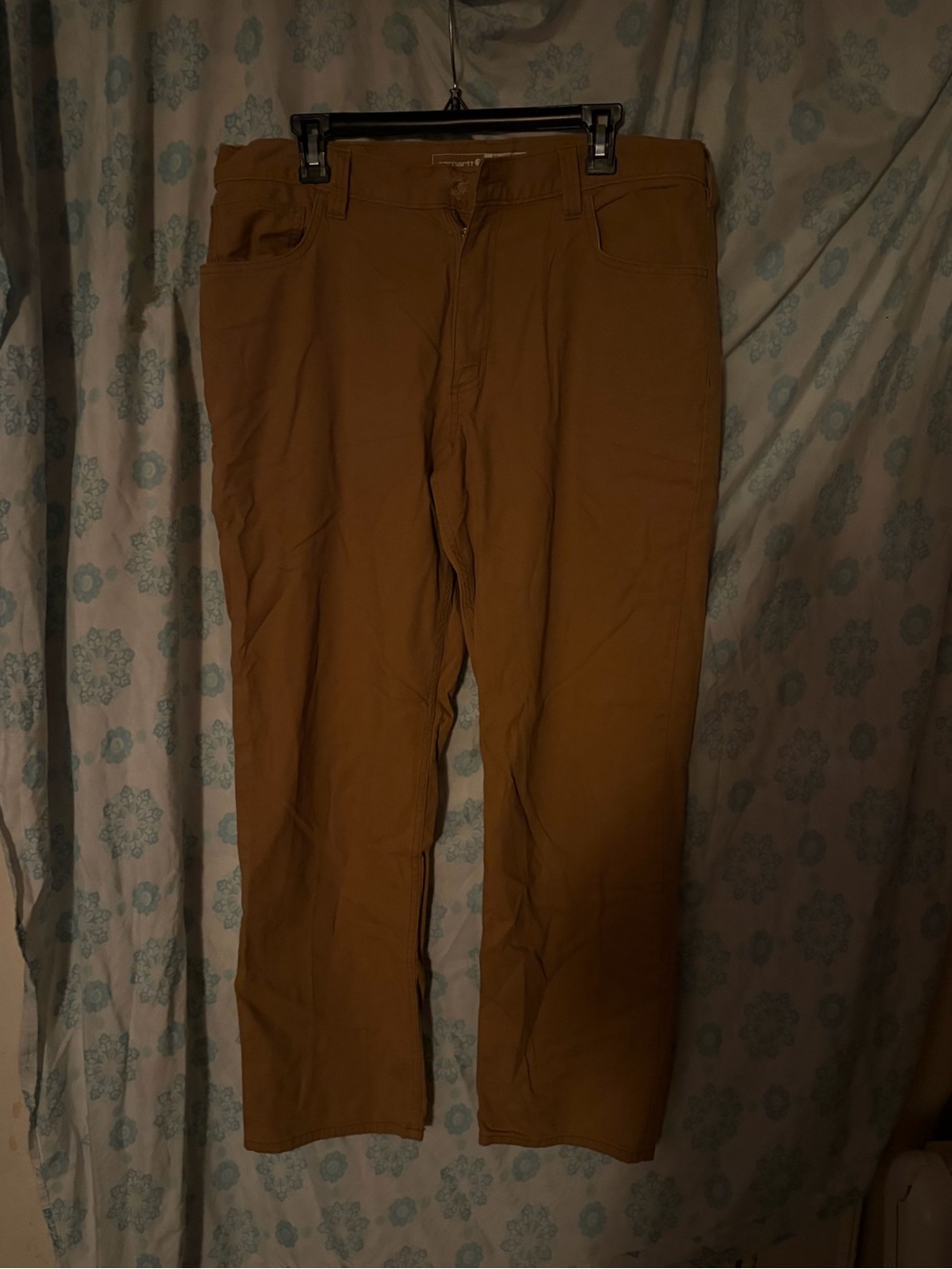Carhartt Men's Tan Work Chinos size 38x32 - Picture 4 of 7